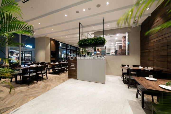 上海餐饮大厅接待装修设计效果图