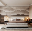 上海别墅新中式卧室装潢设计图