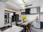 滨江苑130平现代黑白灰风格三居室装修案例