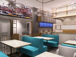 杭州港式茶餐厅360平现代风格装修设计案例