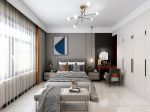 上海老洋房欧式现代卧室装修设计效果图