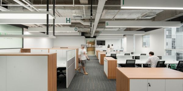 办公室装修现代风格800㎡设计方案