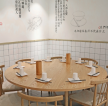 杭州餐饮店铺背景墙装修设计效果图