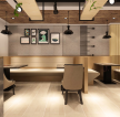杭州餐饮店铺室内现代装修设计效果图
