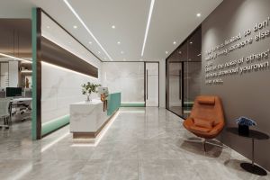 [上海军浩装饰]现代简约风办公室装修案例