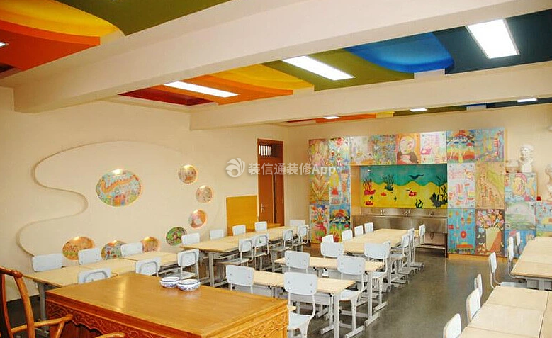 杭州幼儿园室内工装设计效果图
