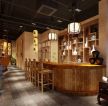 杭州餐馆吧台装修设计效果图