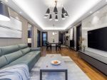 晶泽槿樾现代风格105平米三室两厅装修案例