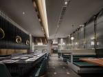 大渔铁板烧自助餐厅850平现代风格装修设计案例
