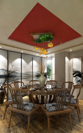杭州餐厅装潢效果图 杭州餐厅装修图