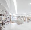 杭州大型书店前台装修设计效果图