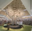 杭州320平米书店室内创意承重柱装修图片