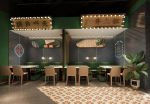 杭州360平米茶餐厅隔间装修设计效果图