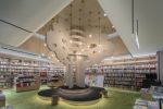 杭州320平米书店室内创意承重柱装修图片
