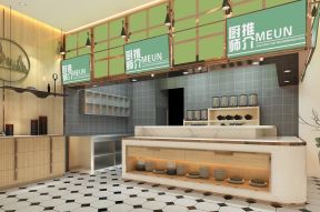 杭州360平米茶餐厅自助区装修设计效果图