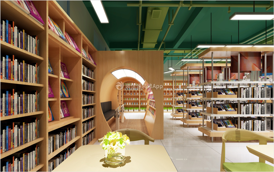 杭州书店个性阅读区装修图片