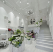 杭州130平米小众花店室内白色装修案例