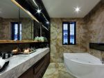 江南·御澜湾98㎡中式风格三居室装修案例