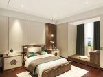 新中式现代卧室整体装修设计效果图