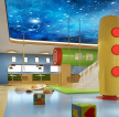 杭州1400平米幼儿园游乐室装修案例图