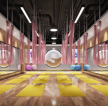 杭州1500平米健身中心瑜伽室装修设计图