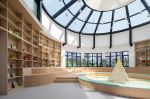杭州1400平米幼儿园图书室装修设计效果图