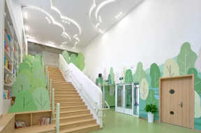 杭州高级实验幼儿园楼梯装修设计效果图