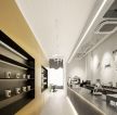 杭州100平米咖啡厅吧台走廊装修设计效果图