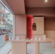 杭州100平米咖啡厅展示台装修设计效果图