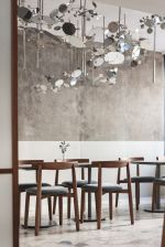 杭州100平米咖啡厅室内吊顶装修设计效果图