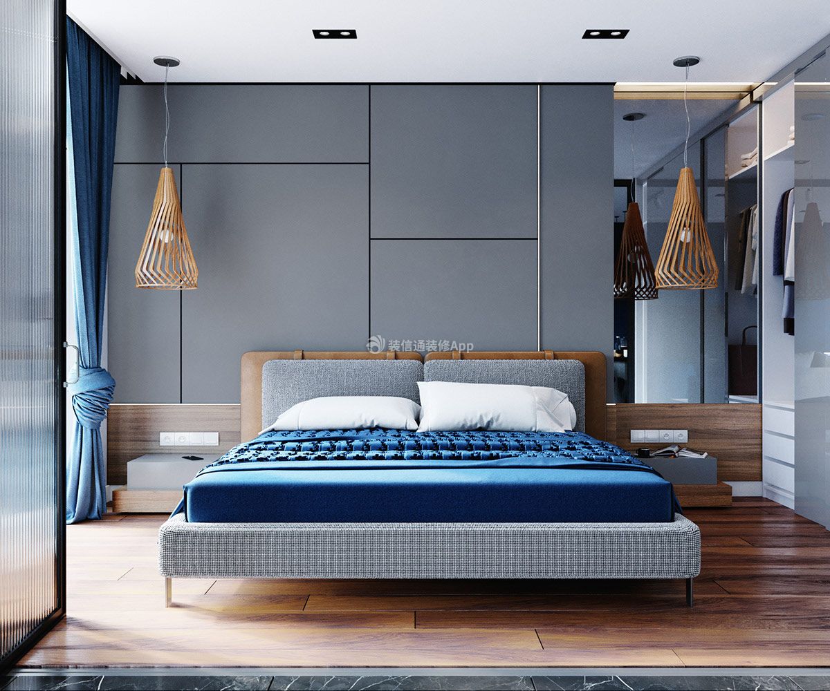 100平米卧室简欧装修设计效果图