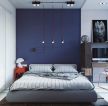 80平米欧式现代风格卧室装修设计效果图