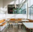 杭州140平米咖啡厅座椅设计装修效果图