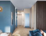 小户型公寓室内走廊装修设计效果图