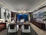 华润·中海·幸福里110㎡中式风格三居室装修案例