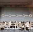 杭州290平米咖啡馆室内背景墙装修设计图
