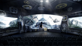 杭州电影院放映厅吊顶装修设计效果图