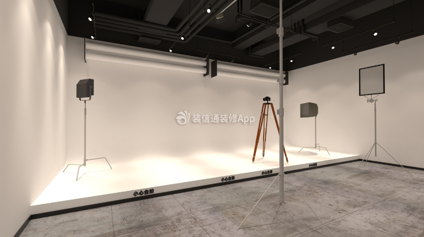 杭州摄影工作室摄影棚装修设计效果图