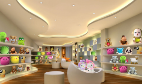 杭州250平米玩具店装修案例 杭州250平米玩具店装修设计