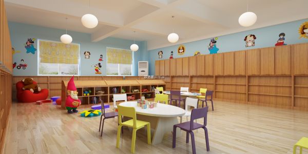 幼儿园混搭风格1300㎡设计方案