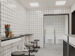 杭州350平米宠物店洗护室简单装修案例