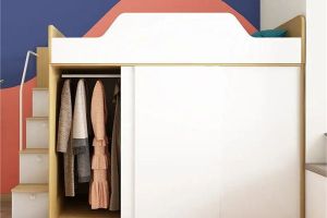 房间小衣柜怎么设计,小房间衣柜设计方法