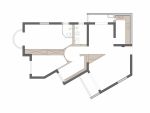 沙竹苑109平米现代三居装修案例