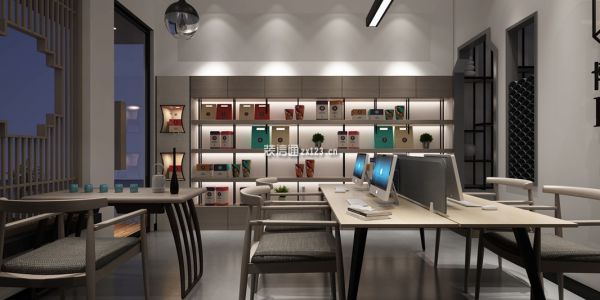 办公室装修现代风格268㎡设计方案