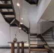 160平米跃层现代住宅室内楼梯设计装修图