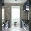 120平米现代住宅厨房装修设计效果图