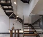 160平米跃层现代住宅室内楼梯设计装修图