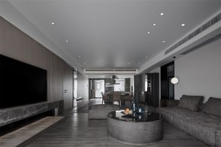 140平米现代欧式住宅室内装修设计效果图