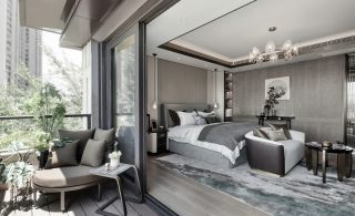 2023现代新中式卧室装修设计效果图