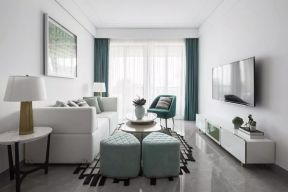 现代简约客厅家具 现代简约客厅装修设计效果图